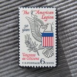 アメリカ1969年　切手ブローチ 10952