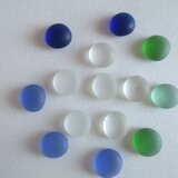 ガラス ナギット　ムーンストーンのようなナギット