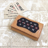 okinawa cardcase　ナチュラル　知花織　名刺入れ
