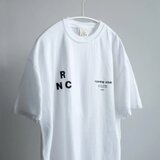 ″RNC″ヴィンテージライクTシャツ / XLサイズ / ホワイト