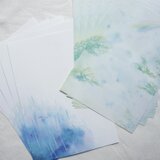 【雨の便箋】2種×5枚　