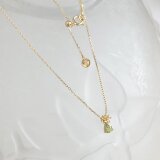 バースデーネックレス8月