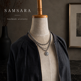 SAMSARA｜3連ボールチェーンネックレス