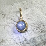 K24純金◇スター・サファイア◇1.70CT◇ ペンダントトップ