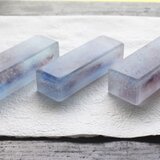 ★すずさまオーダー品★　ガラス製書道具　文鎮