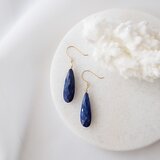 K10 / ラピスラズリピアス（AL） / 12月の誕生石  / 送料無料