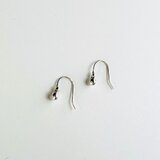 銀のつぶ　普段着ピアス　silver950