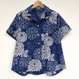 浴衣アロハシャツ　Aラインシルエット