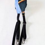 着物と帯締めで作ったスマホショルダー　ショルダーベルト　