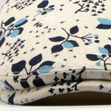 綿麻植物柄ハンチング 64cm