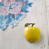 yellow apple vintage brooch ヴィンテージブローチ