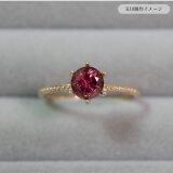 【nook】ロードライトガーネット K10〈受注制作・一点もの〉 /TC24212