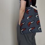 Tote bag　M　-shrimp-