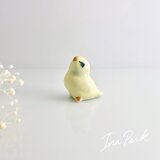 1994年　メイフリュイコ　黄色い鳥のヴィンテージフェーブ　フェーヴ　フランス製　動物
