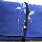 ８８０９　花柄の訪問着で作ったタブレット入れ　＃送料無料