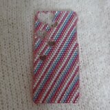 iPhone5 ハートのストライプ