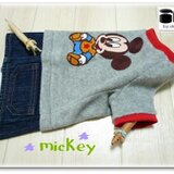 ★彡新品☆彡小型犬用ワンピース（袖付き）♪