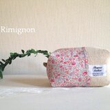 お花のキャラメルポーチ