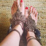 barefoot sandal(kahki)
