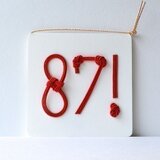 えらべる数字のバースデーカード（あか）