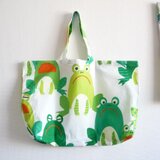 歌うかえるのエコバッグ