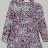 七分袖のピンク　冷房・日焼け対策にどうぞ☆