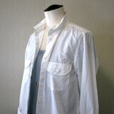 【受注生産】コンパクトワークシャツ　[ﾎﾜｲﾄ]