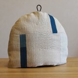 【M様ご予約】藍染めのつなぎ布のティーコゼー
