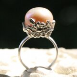 『ひなぎく』ピンクパールリング