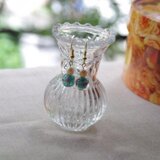 とんぼ玉ピアス