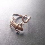 トカゲリング（K18PG女性用）