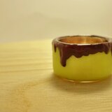 チョコレートソースプリン