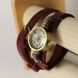 ねこのよる散歩【手作り腕時計】