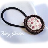 秋色のヘアゴム