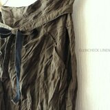 グレンチェックエプロン