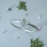 アルファベットハートリング《SILVER　925》