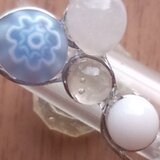 【痛くならないイヤーアクセサリー】white~a~