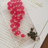 ＊送料無料＊【#167】iphone・スマホ＊押し花ケース＊　