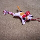 三毛ちゃんストラップ