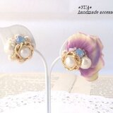 【再販】宝箱ビジューピアス　05