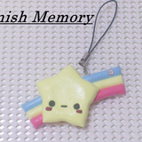 スターくん（流れ星） かわいいストラップ