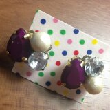 秋色ビジューボルドーver