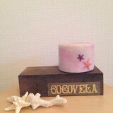 ピンクサンセットキャンドル