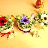 消臭効果のフラワーアレンジメント