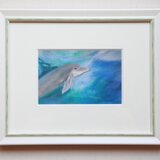 海からの友達　青い波のなかで