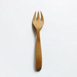 ほおのきで作ったフォーク