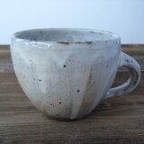 粉引カップ　丸型