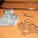 消しゴムハンコ天使ちゃん