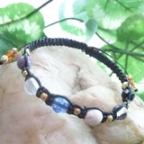 ✩天然石ブレスレット✩黒color