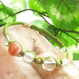 ✩天然石ブレスレット✩緑color